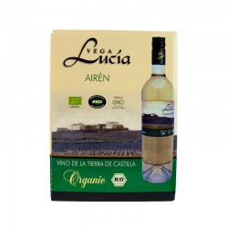 Вино біле сухе Vega Lucia Airen органічне, 3 л
