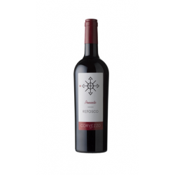 Вино червоне сухе Corvezzo Refosco органічне 0,75 л