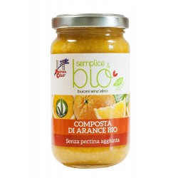 La Finestra Sul Cielo Organic Orange Compote without Pectin, 220 g