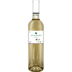 Вино біле сухе Sol de Agosto Airen 2016 органічне 0,75 л