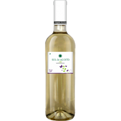 Вино біле сухе Sol de Agosto Airen 2016 органічне 1 л