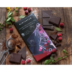 Шоколад чорний (70%) з журавлиною Björnsted органічний, 100 г