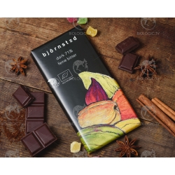 Björnsted Organic Dark Chocolate (71%), 100 g