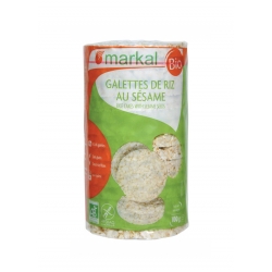 Markal Organic Rice Crispbreads with Sesame, 100 g