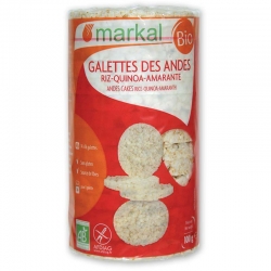 Markal Organic Andes Rice Crispbreads, 100 g