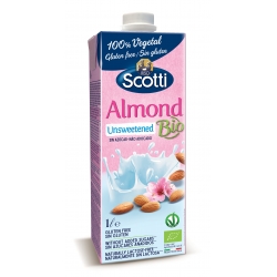 Riso Scotti Organic Unsweetened Almond Drink, 1 L