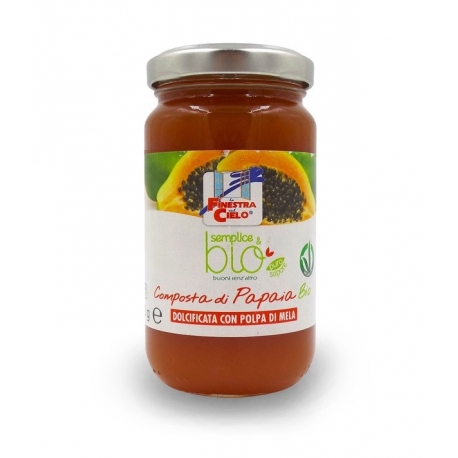 La Finestra Sul Cielo Organic Papaya Compote, 220 g