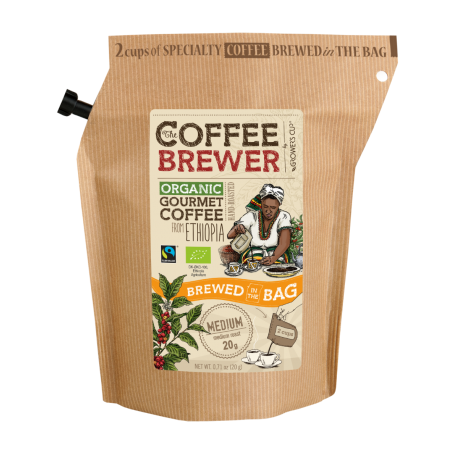 Кофе молотый Эфиопия Grower's Cup органический, 20 г