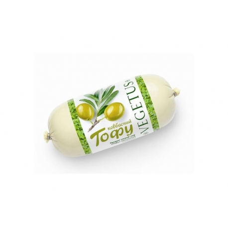 Тофу ковбасний з оливками Vegetus, 400 г