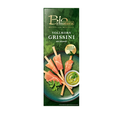 Rinatura Organic Wholemeal Grissini, 125 g