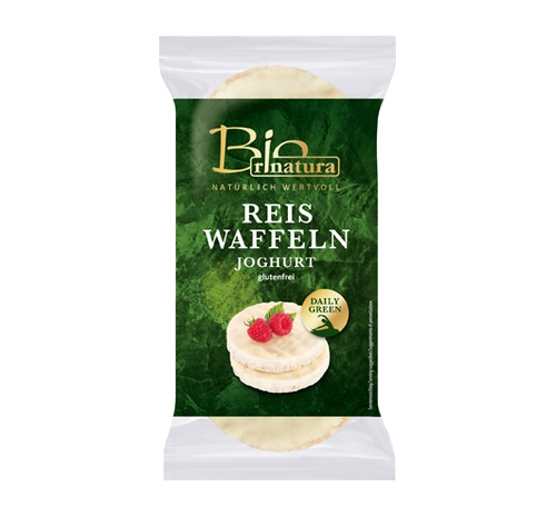 Rinatura Organic Yoghurt Rice Waffles, 100 g