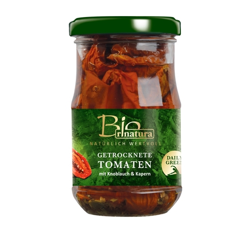 Rinatura Organic Dried Tomatoes in Oil, 180 g