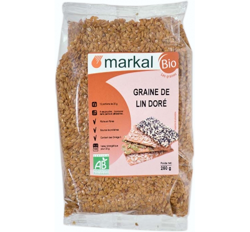 Семена льна Markal органические, 250 г